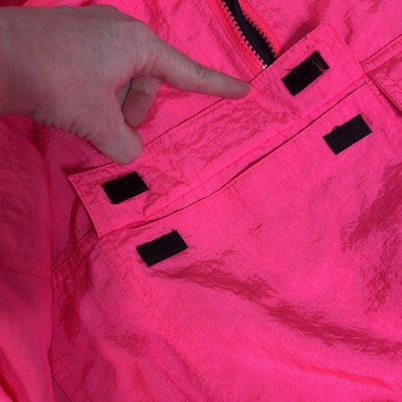 Nike Retro Y2K Windbreaker Jacket Pullover Track 1/2 Zip Front Pouch Large - Picture 7 of 15